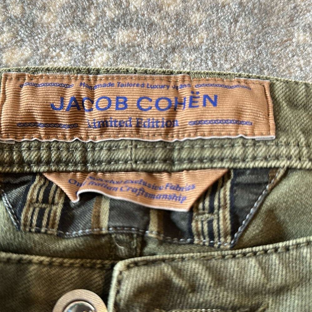 JACOB COHEN LIMITED EDITION MENS JEANS SIZE (33) 37 OUT OF 160 - Picture 5 of 16